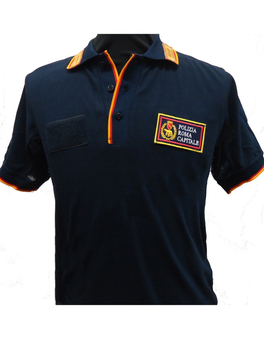 POLO 100% COTONE POLIZIA LOCALE ROMA CAPITALE