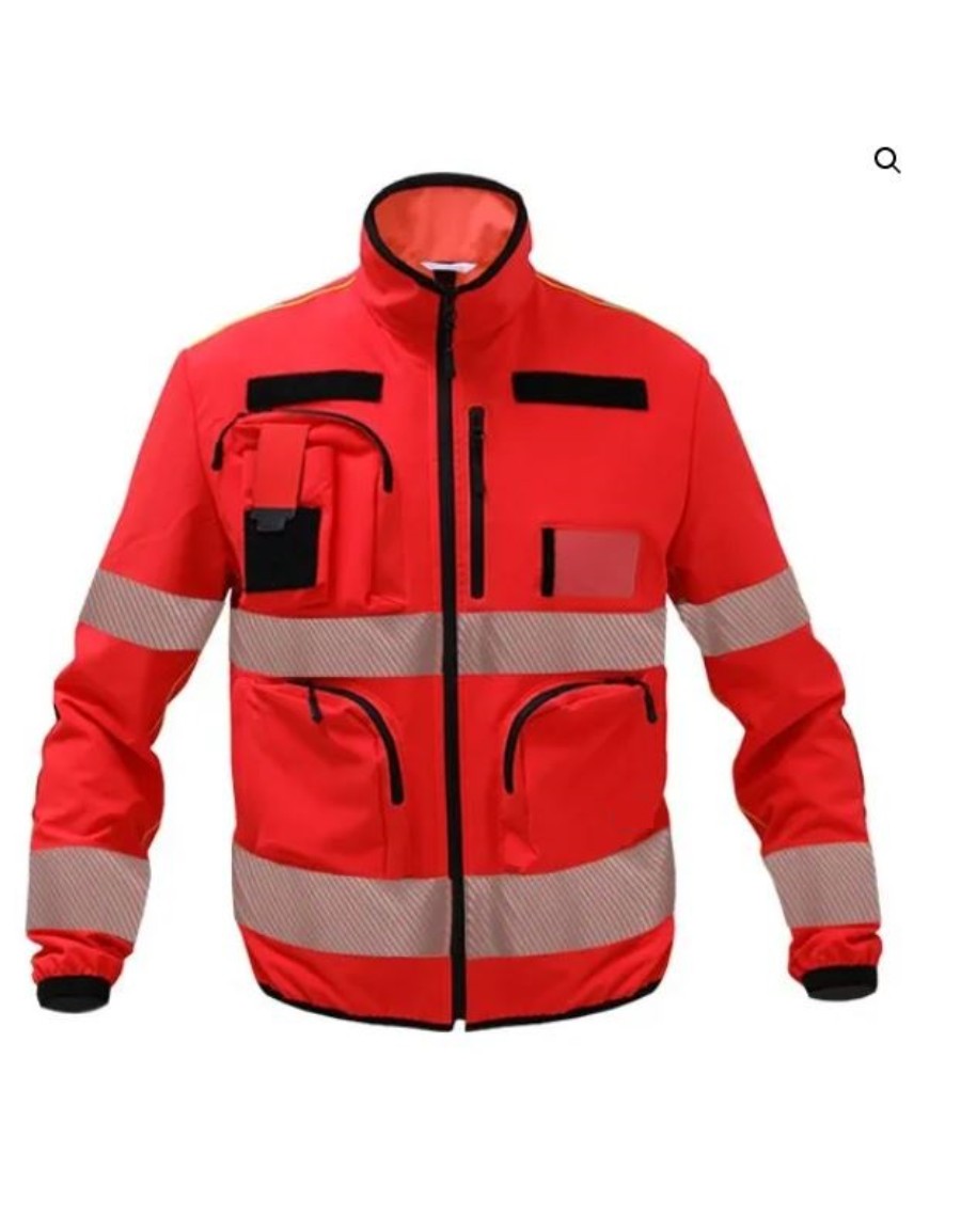 GIUBBINO ARANCIO ALTA VISIBILITA'