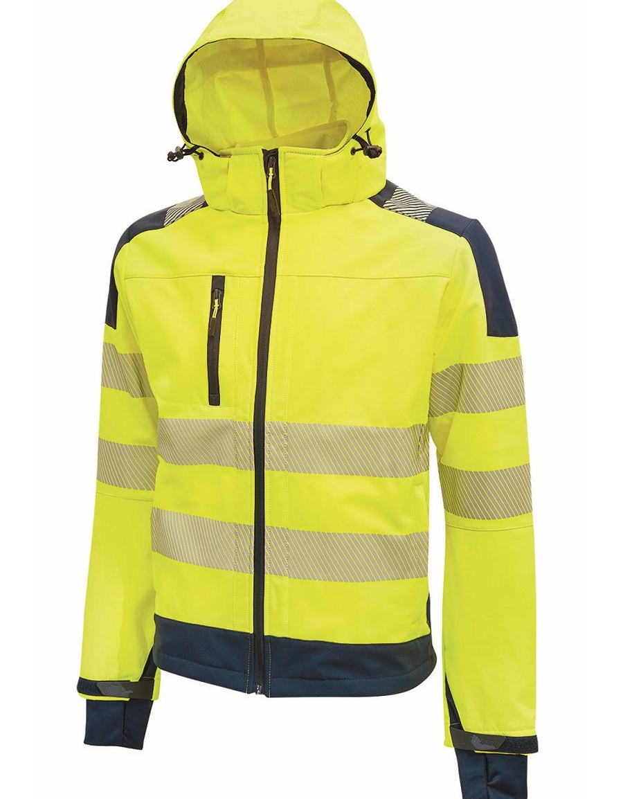 GIACCA IMPERMEABILE STREET ALTA VISIBILITA' UNI EN ISO 20471