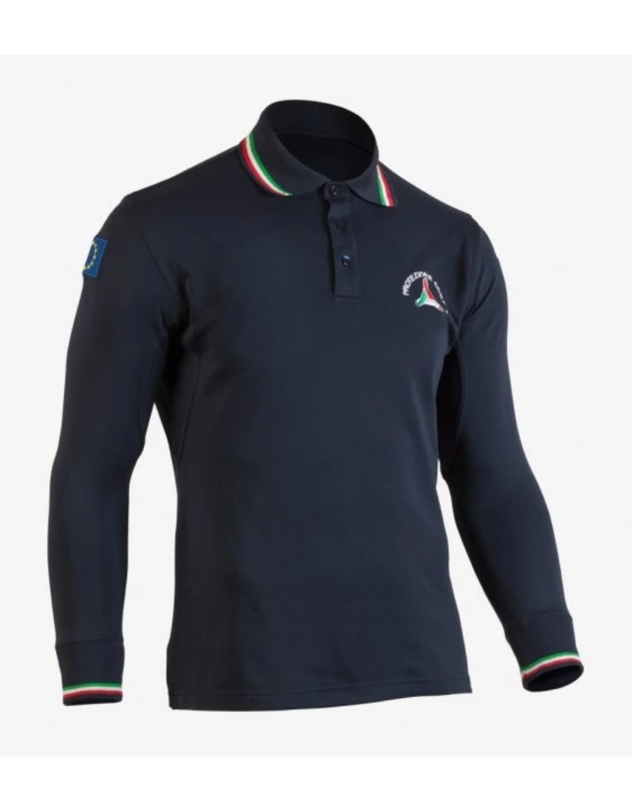 POLO MANICA LUNGA PROTEZIONE CIVILE